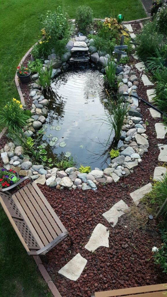 backyard pond