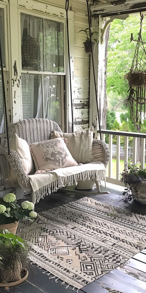 Creating a Warm and Inviting Front Porch Sanctuary