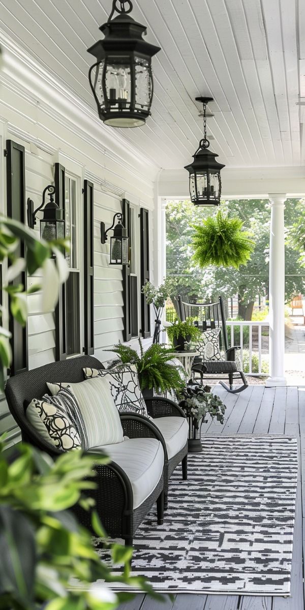 Creating a Warm and Inviting Front Porch