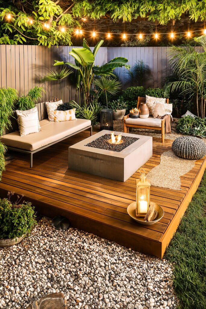 backyard deck