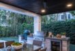 outdoor patio ideas with kitchen