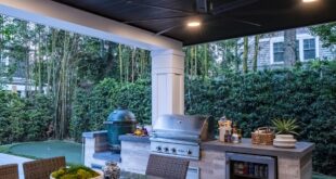 outdoor patio ideas with kitchen