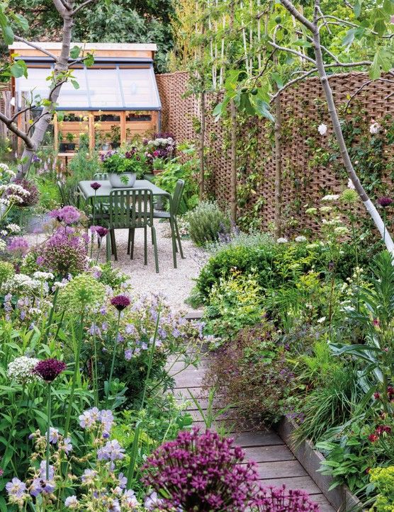 Creating intimate outdoor spaces with compact garden layouts