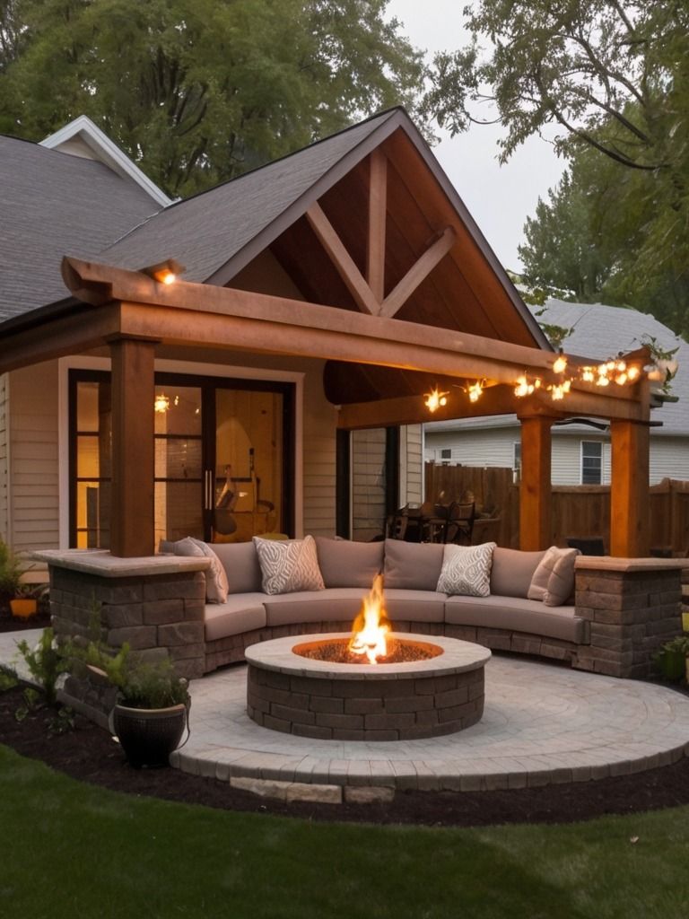 Creating the Perfect Outdoor Ambiance: Patio Ideas with Fireplace