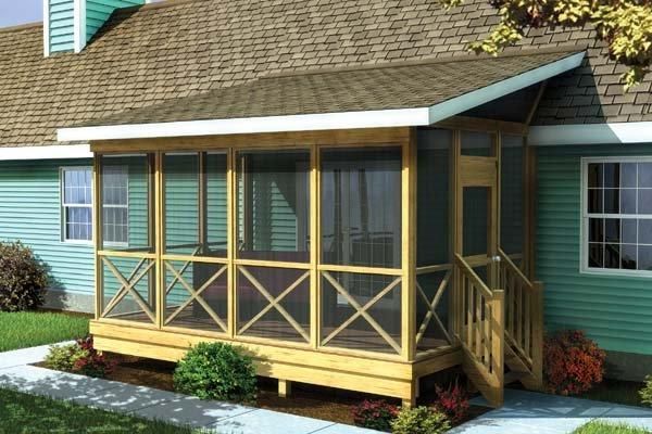 screened in porch plans