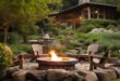 backyard ideas with fire pit