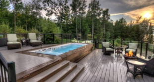 swim spa deck ideas