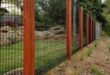 wood and wire fence ideas