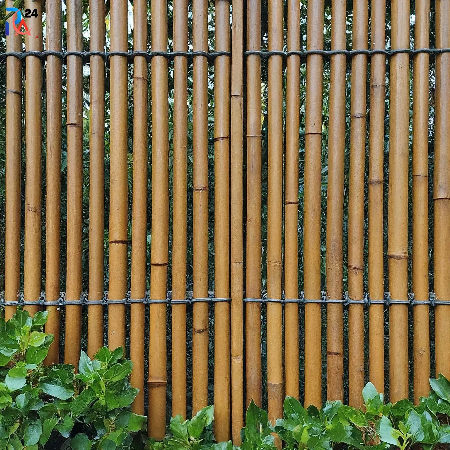 wood and wire fence ideas