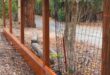 wood and wire fence ideas