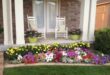 flower garden ideas in front of house