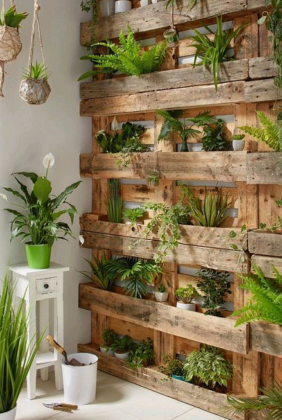 Creative Garden Ideas Using Pallets