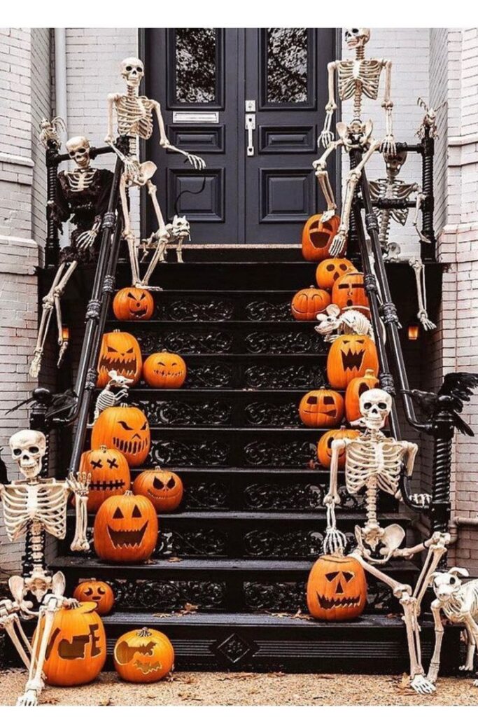 halloween porch ideas