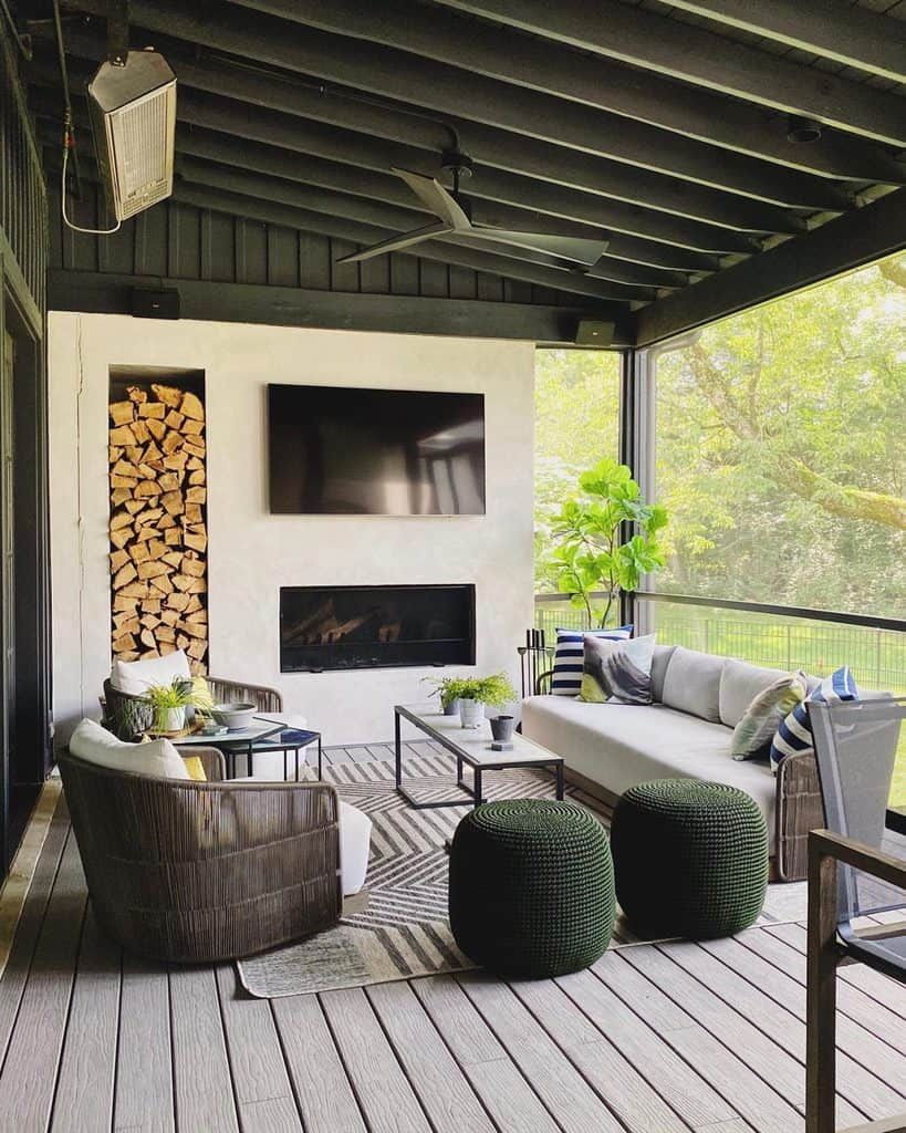 covered deck ideas