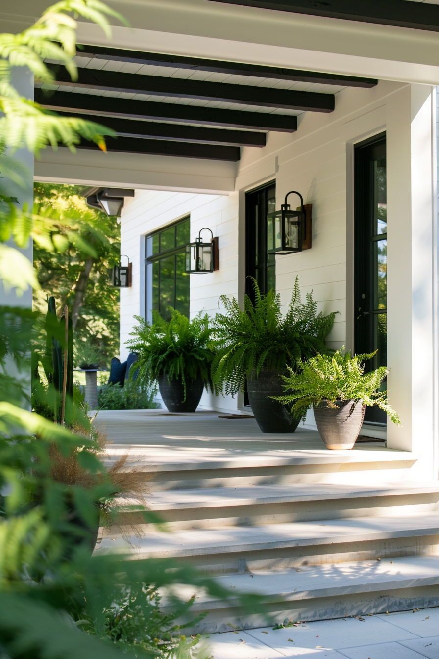 Creative Ideas for Spacious Front Porches