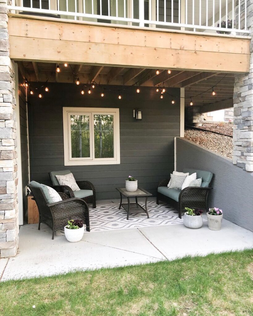 under deck patio ideas