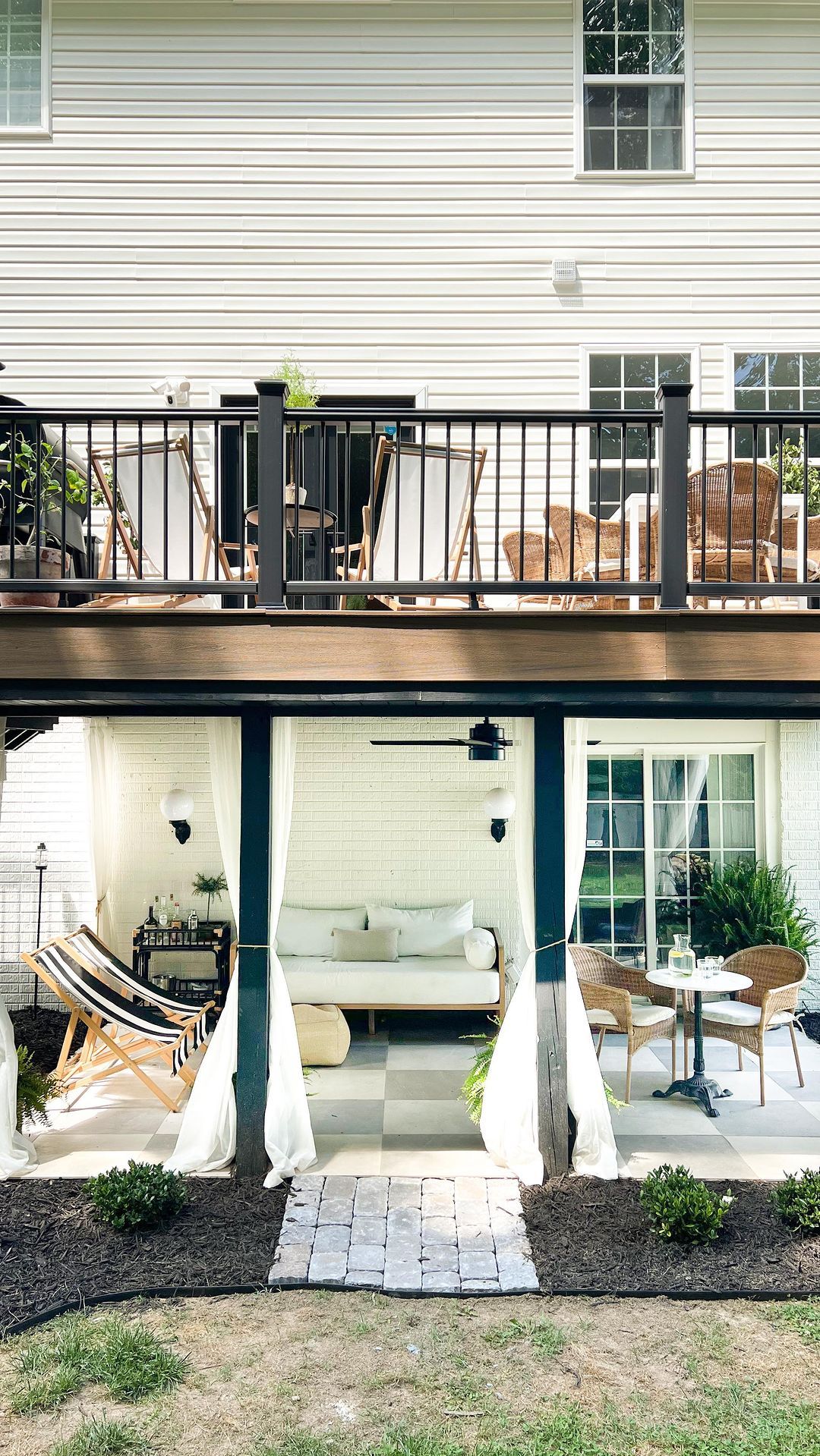 Creative Ideas for Utilizing the Space Under Your Deck for a Relaxing Patio Area