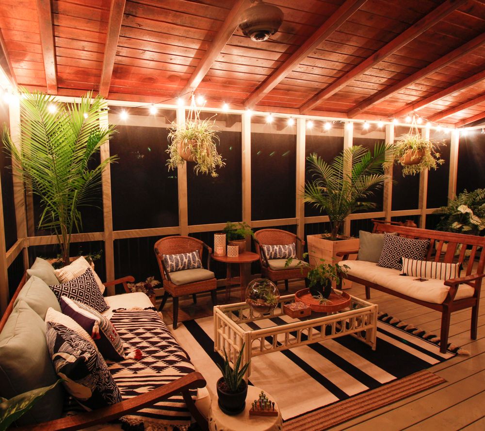 Creative Ideas to Decorate Your Screened-In Porch