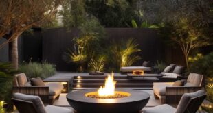 backyard ideas with fire pit