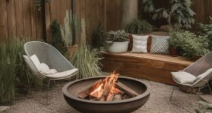 backyard ideas with fire pit