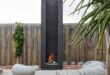 outdoor fireplace designs