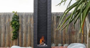 outdoor fireplace designs