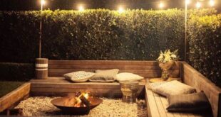 backyard ideas with fire pit