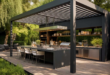 outdoor patio ideas with kitchen