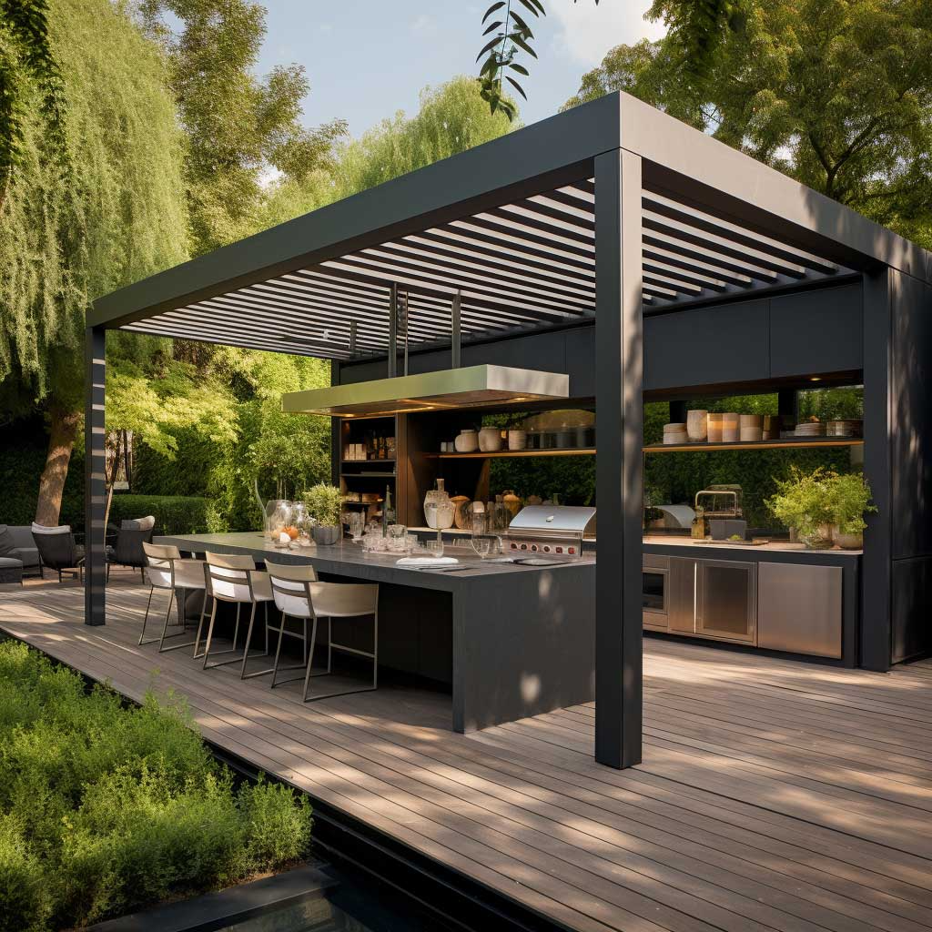 Creative Outdoor Patio Designs With a Kitchen: Enhance Your Outdoor Living Space