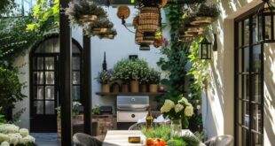 outdoor patio ideas with kitchen