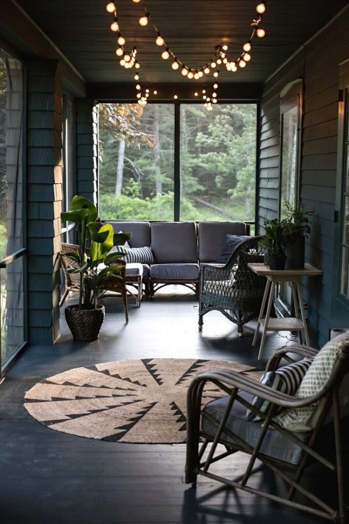 narrow front porch ideas