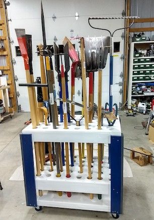 garden tool storage