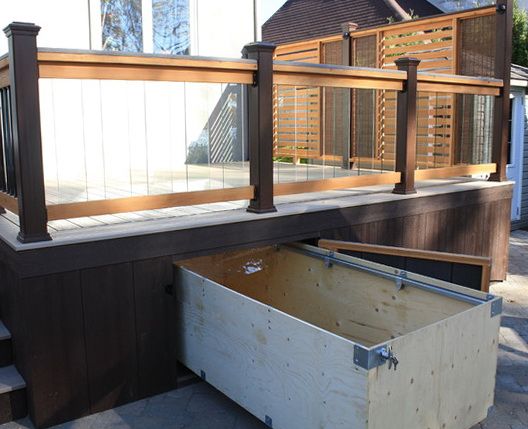 Creative Solutions for Outdoor Storage of Deck Items