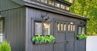 outdoor shed