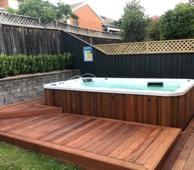 Creative Swim Spa Deck Design Ideas