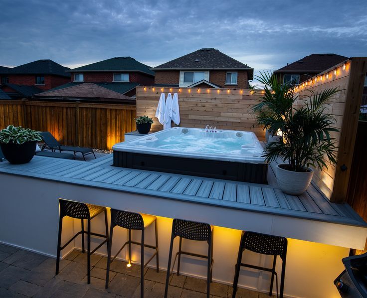 Creative Swim Spa Deck Designs for Your Outdoor Oasis