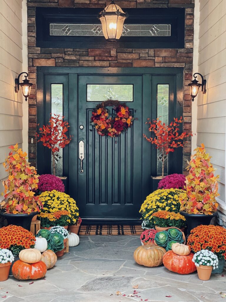 fall front porch ideas