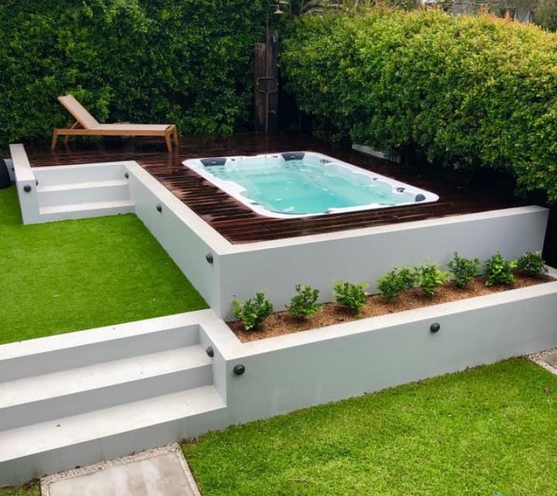 Creative Ways to Design Your Swim Spa Deck