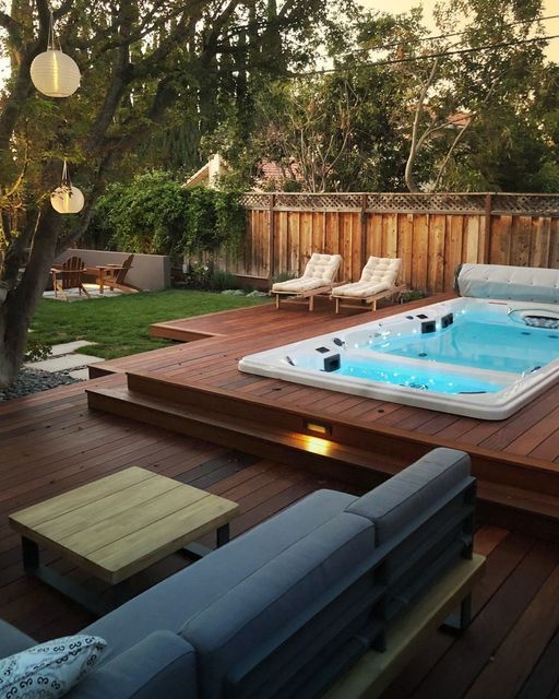 Creative Ways to Design Your Swim Spa Deck with Style