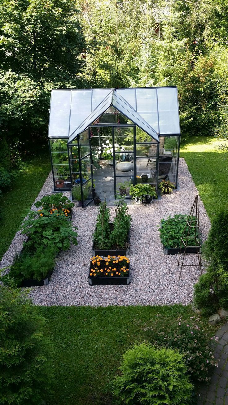 small garden greenhouse ideas