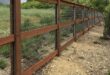 wood and wire fence ideas