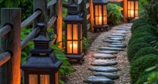 garden lighting ideas