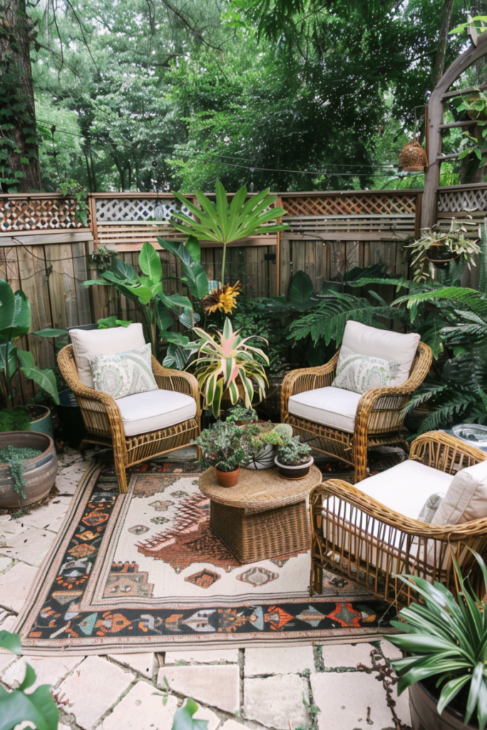 small patio ideas townhouse