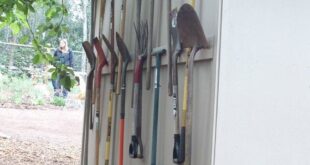 garden tool storage