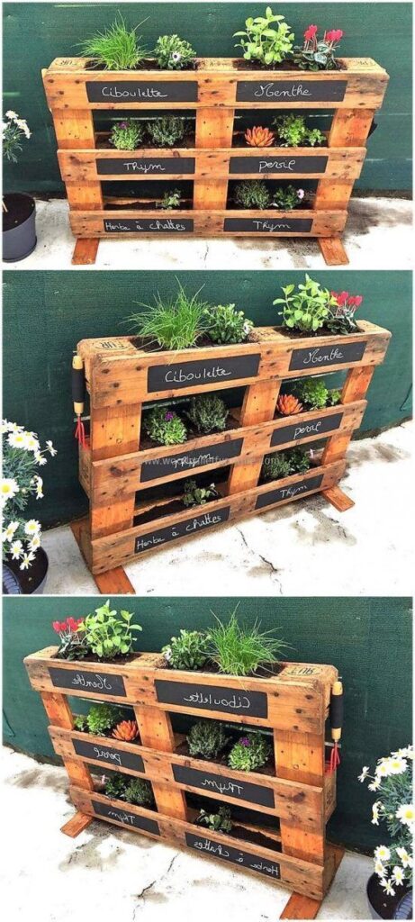 garden ideas with pallets