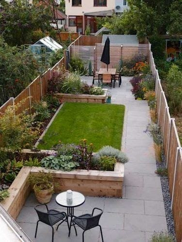 Creative Ways to Transform a Long, Narrow Garden