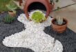 garden ideas with stones