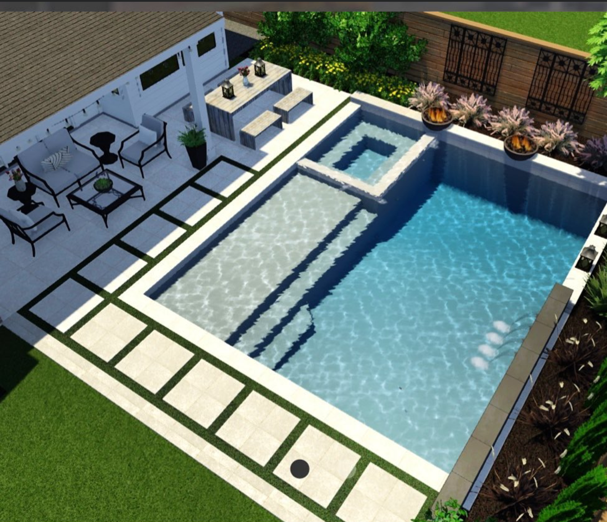 Creative and Beautiful Backyard Pool and Patio Designs for Your Outdoor Oasis