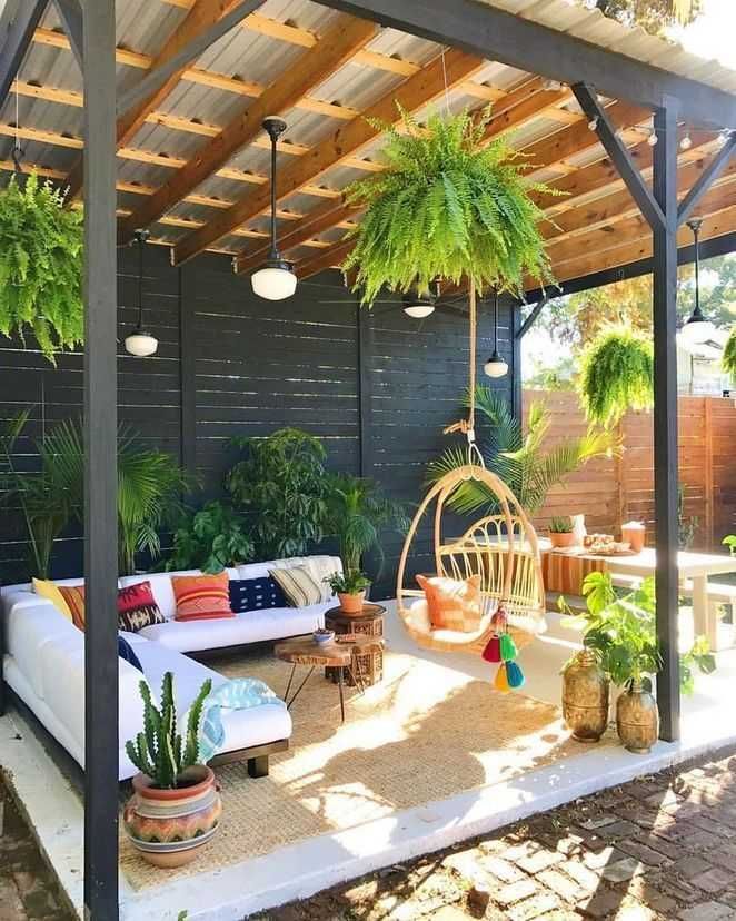 Creative and Cozy Outdoor Patio Inspiration