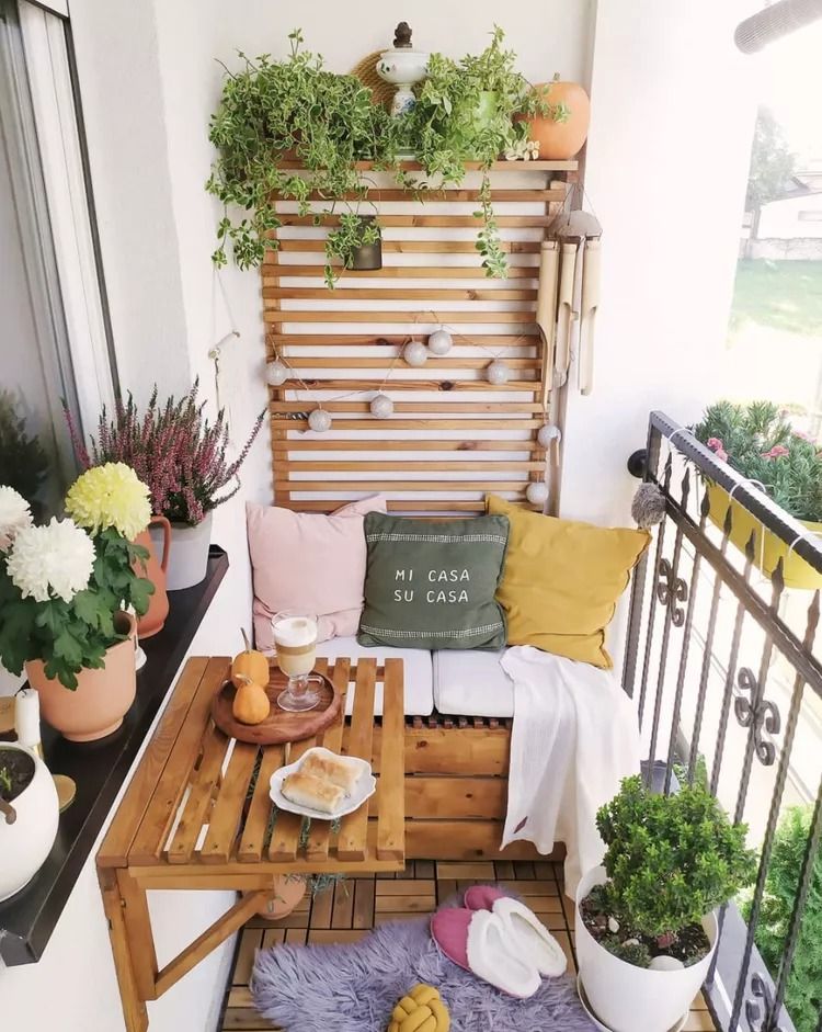 Creative and Cozy Patio Decor Ideas for small spaces